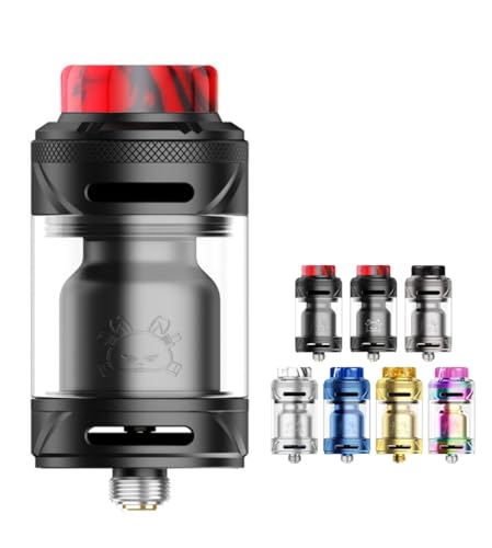 Hellvape Fat Rabbit Solo 2 RTA Atomizer 5ml (25mm) wxCv t@bg rbg \2 Ag}CU[ dq^oRVape xCv (Matte Full Black)