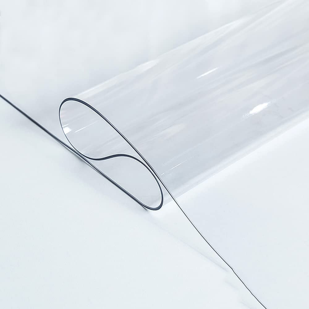 JOJAN Alfombrilla Antideslizante para Silla, Alfombrilla Transparente para Suelo, Protector De Alfombra Antiarañazos, Alfombrilla para Silla De Oficina De PVC (Size : 17x71in/45x180cm)
