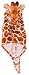Giraffe Hoodie for Pet, Small