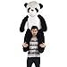 Peluche Grande Panda 160 cm Enorme Peluche Gigante Bianco e Nero - Orso gigantesco - Peluche - Idea Regalo di Compleanno, Natale, sorprese romantiche - Regali per Bambini, Ragazza