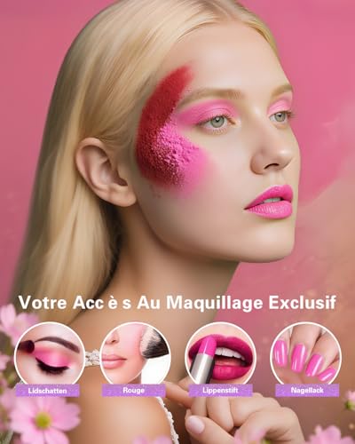Luckymica Poudre de Mica Printemps, 6 Couleurs Mica pour Résine Époxy, Set de 6 Pigments Portables pour DIY, Savon, Nail Art, Bougies et Loisirs Créatifs – vue 5