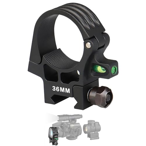 YSS PVS-18 Night Vision Goggles Picatinny Mount pvs18 Monocular Scope Ring Adapter Aluminum Adapter Picatinny Rail nvg Mount Bubble Level