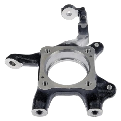Image of Detroit Axle - Front Left Steering Knuckle for Toyota 2003-2015 4Runner FJ Cruiser Lexus GX460, Driver Side Steering Knuckle Assembly 2004 2005 2006 2007 2008 2009 2010 2011 2012 2013 2014 Replacement