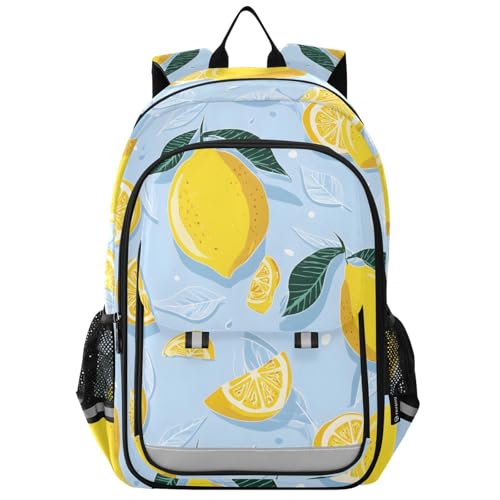 Sac à dos pour ordinateur portable enfants protège des chocs motif citron