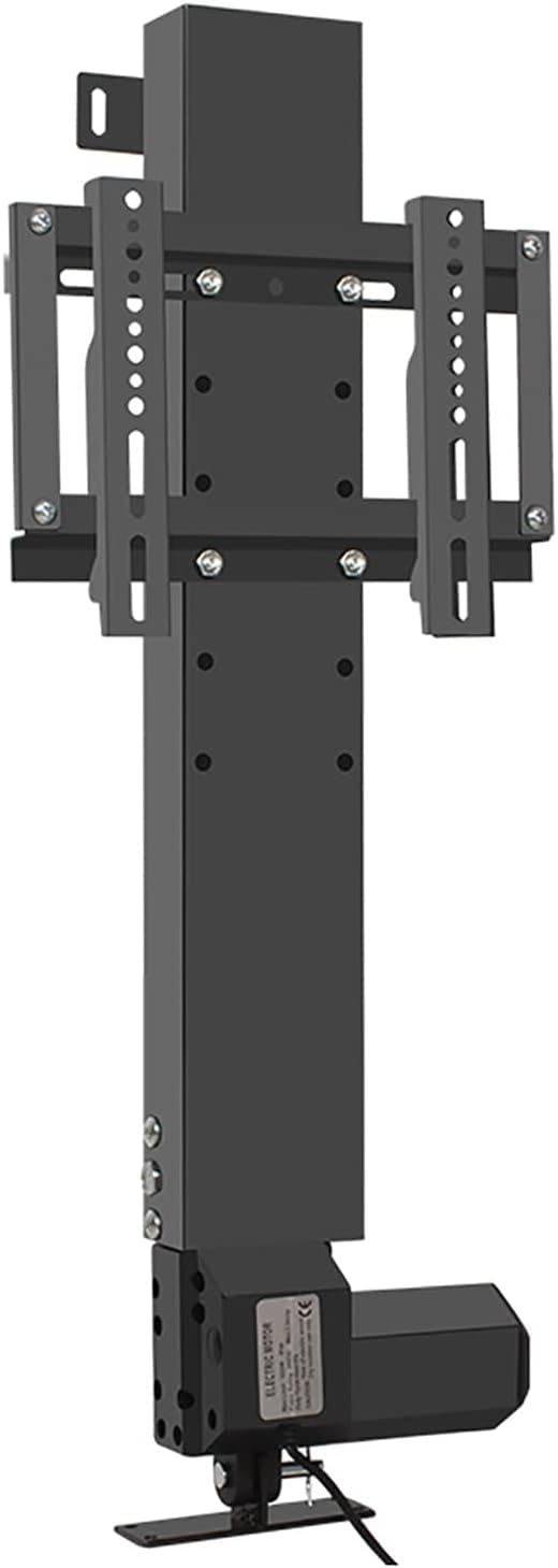 Soporte TV Moderno motorizado, Elevador eléctrico para televisores Pantalla Plana LCD 14 a 32 Pulgadas, con asa y Control Remoto, Dos métodos Control, con Capacidad Carga 82 lb/37,5 kg.