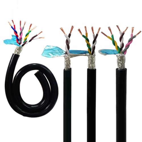 Câble blindé torsadé anti-interférence 24 AWG pour protéger les signaux de capteurs
