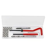 kernloch gewinde m12x1 25 Typ: Gewindereparatursatz Shenyitool Autogewindereparatursatz M3 M4 M5 M6 M8 M10 M12 metrischer Gewinde-Reparatursatz for die Wiederherstellung beschädigter Gewinde Coil Werkzeug bohrt Werkzeug (Color : 25pcs M4x0.7mm)