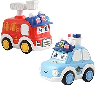 FWZXBK Wind Up Cars Toys for Toddlers 1-3,Baby Toy Cars for 6-24 Months Boys Girls, Baby Toys for 1-3 Year Old Boy Girl Birthday Gift for 1-3 Year Old Boy Girl