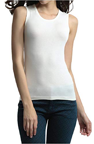 Palm® Ladies/Womens Warmth Generation Lightweight Thermal Sleeveless Vest/Top (2X-Large - 16, Ivory)