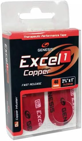 Genesis Bowling Excel Copper Performance Tape- Red