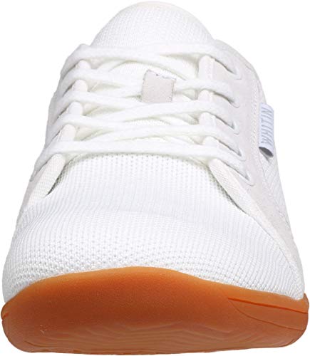 Image of WHITIN Women's Barefoot Minimalist Shoes, Natural Foot-Shaped, White /Leather Insole, 7