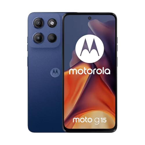 MOTOROLA MOTO G15 (BLUE) - SMARTPHONE 6.7"" - RAM 8GB - STORAGE 128GB - ITA