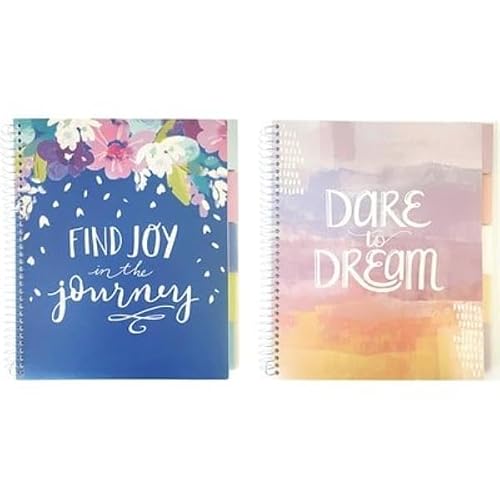 Carolina Pad WLB17504 9.75 x 11 in. Silver Lining 5-Subject Notebook - College-Ruled Assorted Color - 150 Sheets