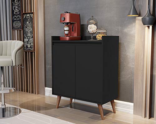 Aparador Buffet Barthô - Preto - Mania de Móveis