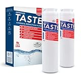 Clear Choice Taste Filter Replacement for Whirlpool UKF8001 WF50 Filter Compatible with EDR4RXD1 EFF-6013A FILTER4A FILTER4 Refrigerator Water Filter, NSF/ANSI 42, Box of 2, Made in the USA