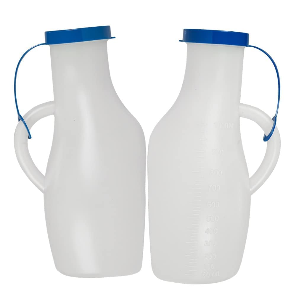 Polypropylene Autoclavable Urinal For Male, 1000 ML Capacity, Pack of 2-image-30