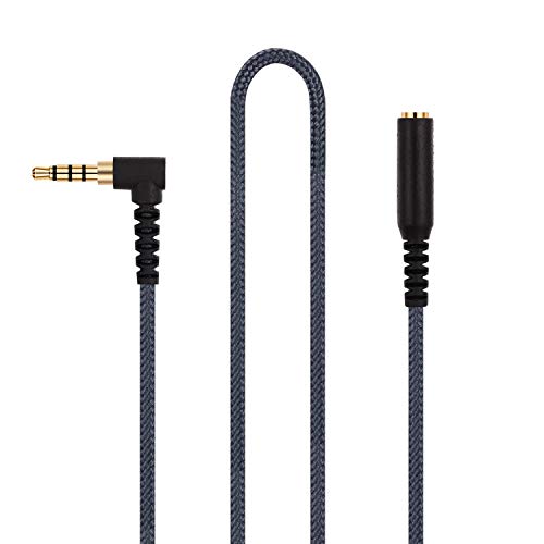Cable adaptador jack 3.5mm macho a hembra 100 cm miniatura 1