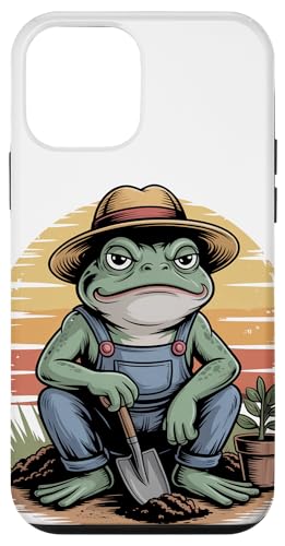 I Bury Things Maybe Plants Maybe People �ʔ��� �J�G�� �K�[�f�j���O �X�}�z�P�[�X iPhone 12 mini �p