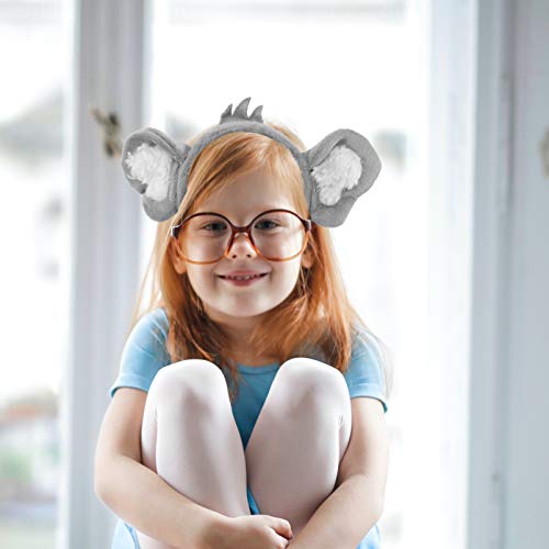 Amosfun - Fascia per capelli con orecchie di