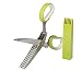 VOFO Herb scissors Stainless Steel Multipurpose Kitchen Shear with 5 Blades and Cover