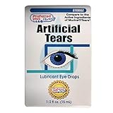 Artificial Tears Lubricant Eye Drops 15 ml (Pack of 12)