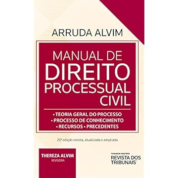 Capa do livro Manual De Direito Processual Civil - 20º Edição