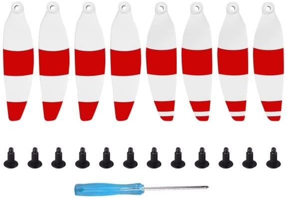 SOLKIN Accesorios para drones, 8 unidades Mini2, hélices ligeras para Mavic Mini 2 4726F, plegable, de bajo ruido, accesorios para DJI Mavic