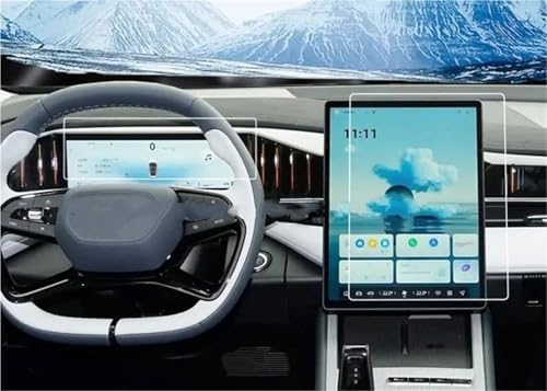 Protection d'écran Geely Boyue L finition premium pour dalles de navigation 13,2 et 10,25 pouces