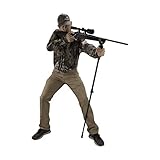Allen Company Axial Shooting Stick and Monopod, Camera Base, Spotting Scope, Extends up to 61-inch, Olive, Green, One Size