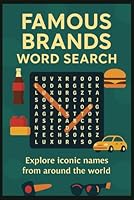 Famous Brands Word Search B0F5QGVGPL Book Cover