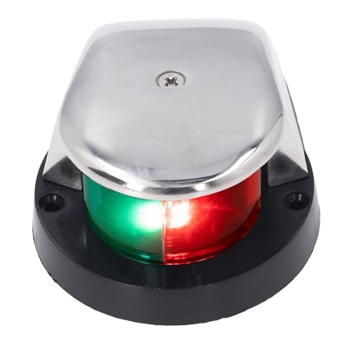 NDNCZDHC DC12 to 24V Boat Stern Light USCG 2NM Navigation Light, IP65 Ip Rating Marine LED Light. 225° Beam Angle Boat Lighting