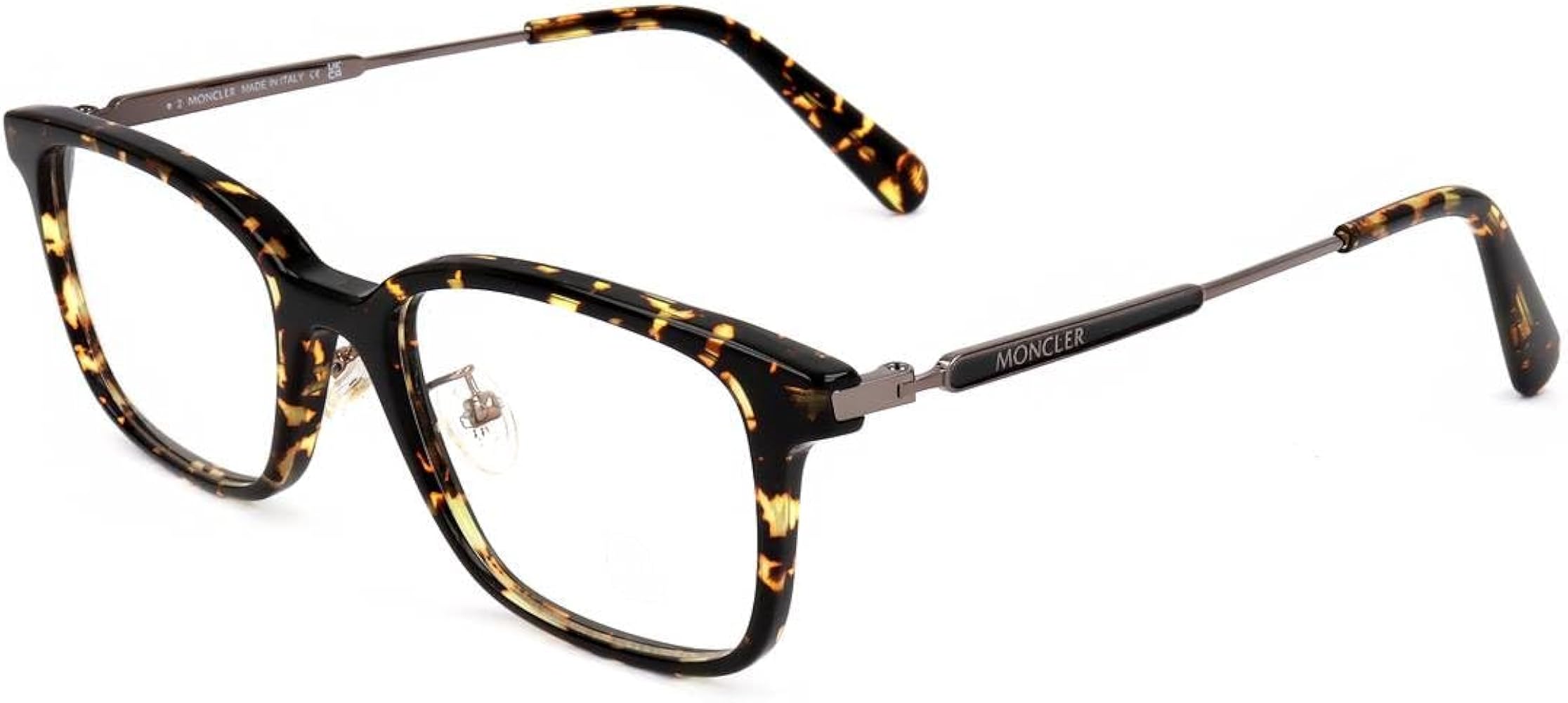 Amazon | [モンクレール] メガネフレーム 伊達メガネ アジアンフィット