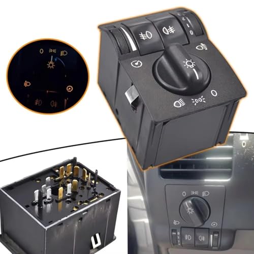 Interruptor de luces de coche para pasar ITV en Opel Zafira A 99-05 2