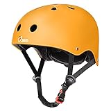 JBM Skateboard Helmet - Lightweight, Adjustable & Ventilated Helmet for Scooter, Roller Skate, Inline Skate