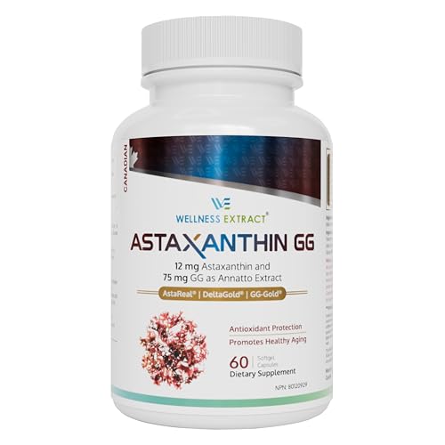 Wellness Extract Astaxanthin-GG Natural AstaREALTM Astaxanthin Mi...
