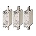 Produktbild SIEMENS - x3 Stück NH-Sicherungseinsatz, NH000 63 A Stirnkennmelder