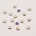 180pcs Glass Flatback Champagne Rhinestones Nail Art 3D 12 Styles Stone Charms for Nails Decoration Beauty DIY Crafts Box Kit Supplies