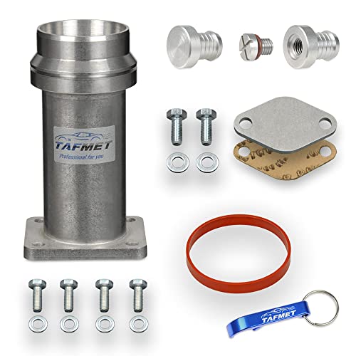 Tafmet Vanne EGR Kit de réglage de tuyau de rechange pour BMW E87 E90 E92 E93 E60 E61 E65 X3 X5 avec moteurs 2.0 M47N2 3.0 D M57N2 Cover