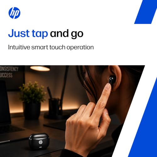 HP H160 Wireless Earbuds Black - Image 7