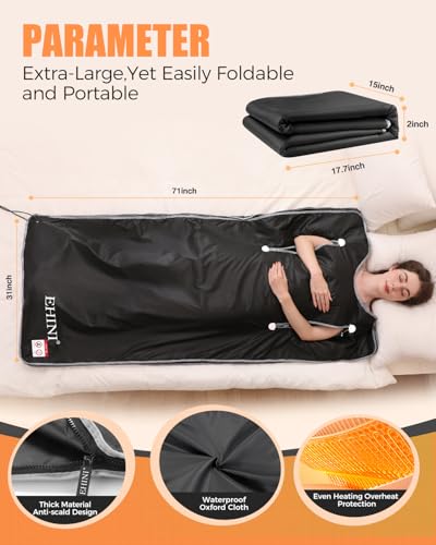 Ehini S-1 Infrared Sauna Blanket-Sauna Blanket thumb #3