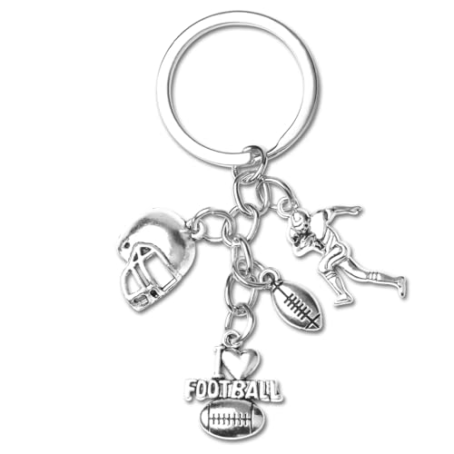 Sdopbinbin Football Keychain Gifts for Boys Girls Football Player Birthday