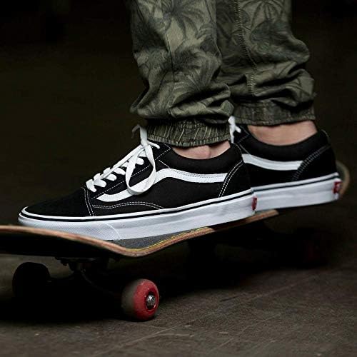 Vans Old Skool Sneakers Black Men 8 Women 9.5 | Image 6