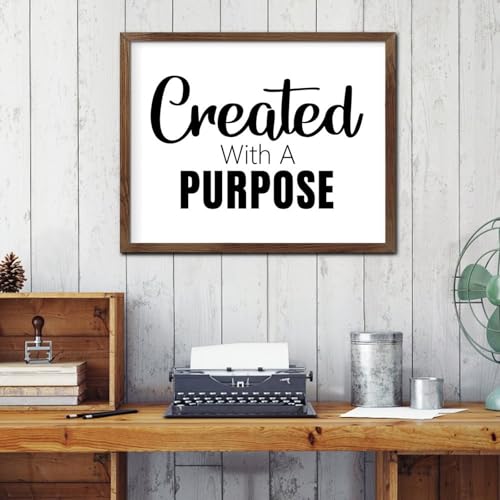 Décoration murale en bois avec dictons motivants pour l'estime de soi