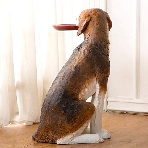 Walnuta Statue With Solar Light Resin Garden Sculptures For Spring Outdoor Decoration #TOP4