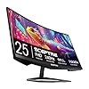 Sceptre C255B-FWT240 Monitor curvo 1500 R para juegos, 24.5″, hasta 240 Hz, 1080p, 1 ms, 2 DisplayPort, 2 HDMI, altavoces integrados, modo Blue Light Shift, negro máquina 2023