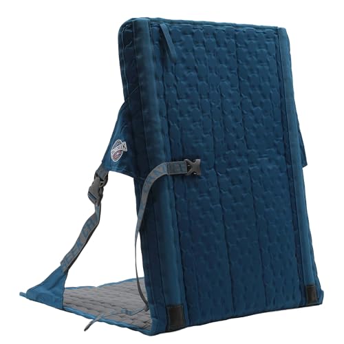 Crazy Creek HEX 2.0 LongBack Chair for Backpacking, Camping and Stadium Use, Extra Width & Back Height for Comfort, 250 LBS Weight Capacity, Adjustable Straps w/Rock Lockster (R) Buckles