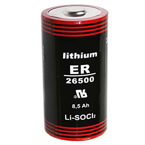 AccuCell ER26500 Pile au lithium Taille C Bobbin ER 26500 3,6 V 8500 mAh