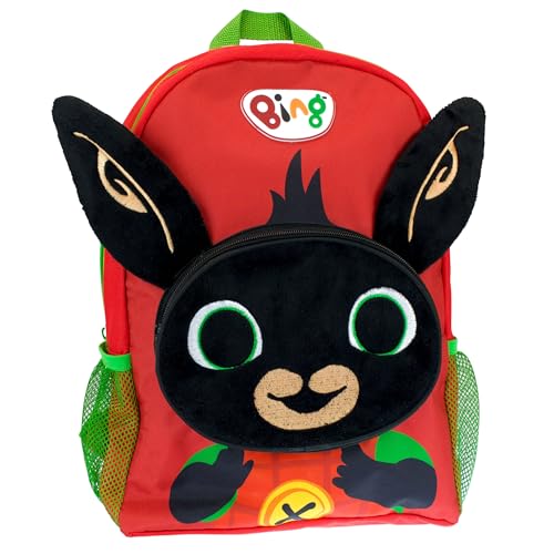 Bing Zaino Borsa Bambino Con Orecchie 3D | Borsa Bimbo Asilo | Zaino Per La Scuola Taglia Unica