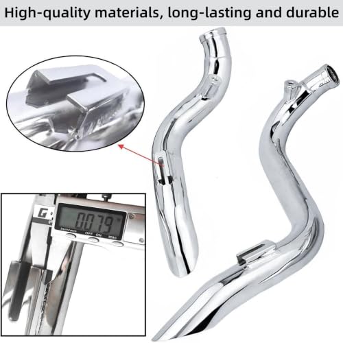 RongTengKeJi Chrome LAF Exhaust Pipes