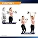 Marcy Solid Steel Olympic Weight Bar and Weight Plate Collars Chrome-Plated Exercise Weightlifting Bar SOC-49